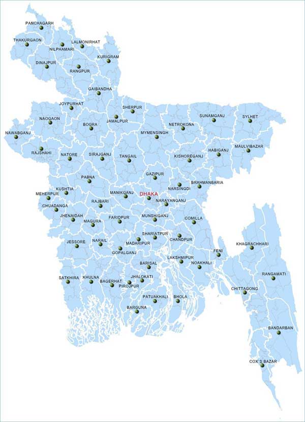 Bangladesh Map